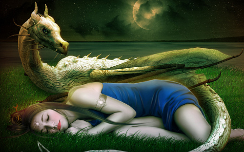 Что значит Спасение девушки от дракона чудовища во сне