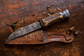 Старый ржавый нож - фото №3