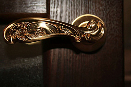 Кольцо на дверях, ручка - фото №1