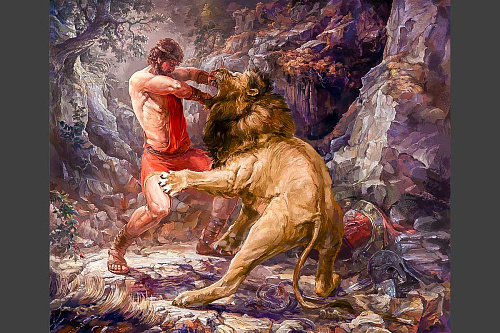 Что значит Борьба со львом во сне