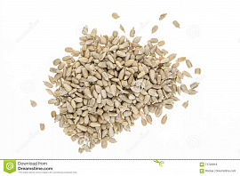 Вышелушить зерно из колоса либо семя из подсолнуха