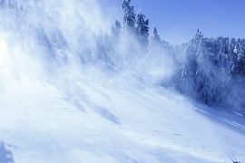 Вьюга (буран, снегопад) - фото №1