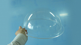Фигуры, помещенные в стеклянную сферу, прозрачный пузырь, колбу - фото №7
