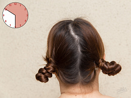 Локон пучок волос - фото №3