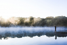 Вода и над ней туман - фото №4