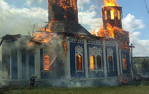 Что значит Сгоревшая церковь во сне
