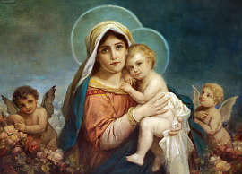 Мадонна (богородица с младенцем) - фото №2