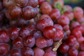 Красный виноград