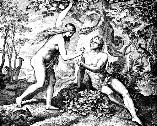 Что значит Адам и ева, библейские сюжеты во сне