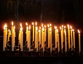 Свечи горящие - фото №15