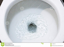 Течение воды в туалете - фото №3