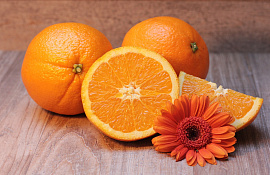 Апельсин и число один - фото №1