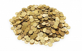 Горсть монет (монеты, мелочь) - фото №5